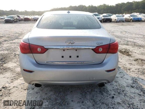 2015 Infiniti Q50 Premium с VIN JN1BV7AP6FM340613, выставлен на аукционе Copart как лот 59041625 с пробегом 192 451 миль миль и Списание • Salvage title. История ставок и продаж доступна на DreamBid. Изображение 6.