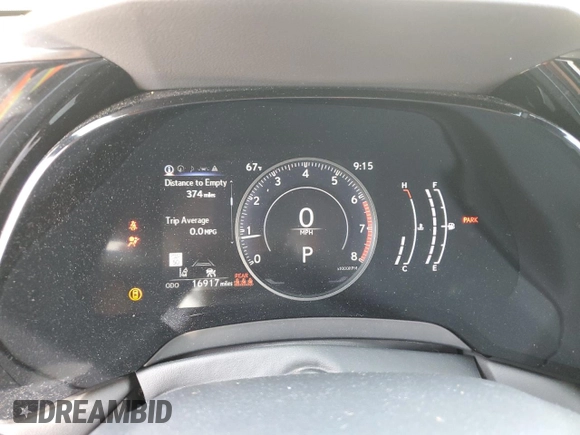 2024 Lexus RX 350 with VIN 2T2BAMBAXRC026896, listed as a Copart auction lot 50809715 with 16,917 mi miles and Salvage title. Bid and sale history available at DreamBid. Image 9.