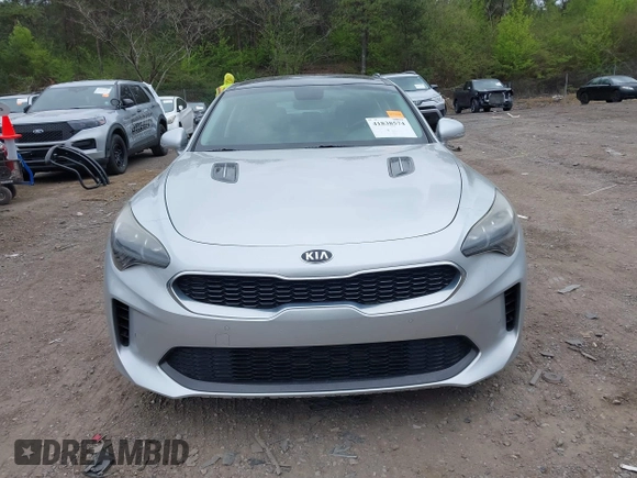 2018 Kia Stinger Premium with VIN KNAE25LA2J6036690, listed as a IAAI auction lot 41838574 with 113,109 mi miles. Bid and sale history available at carsss.com. Image 12.