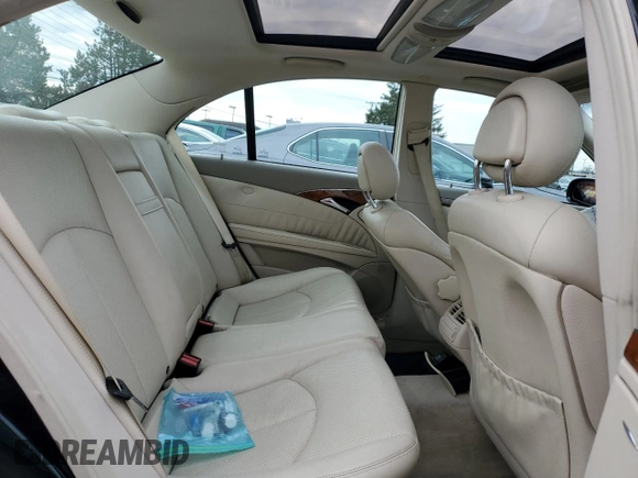 2004 Mercedes-Benz E-Class 3.2L with VIN WDBUF82J74X116313, listed as a Copart auction lot 43455195 with 0 mi miles and Salvage Title. Bid and sale history available at carsss.com. Image 10.