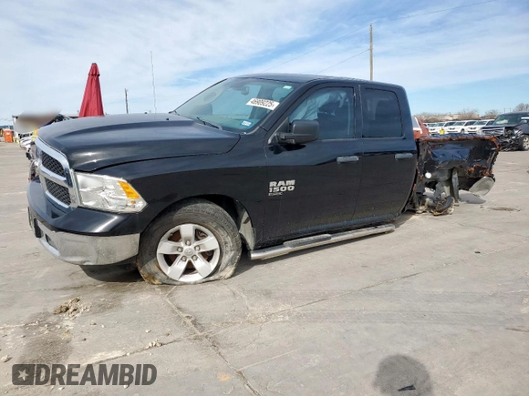 2020 Ram 1500 Classic Tradesman with VIN 1C6RR6FG5LS114824, listed as a Copart auction lot 46909225 with 89,707 mi miles and Non Repairable. Bid and sale history available at carsss.com. Image 1.