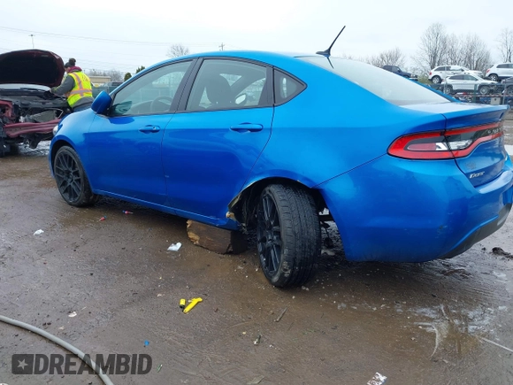 2015 Dodge Dart SXT with VIN 1C3CDFBB4FD300715, listed as a IAAI auction lot 41954302 with 78,750 mi miles. Bid and sale history available at carsss.com. Image 6.