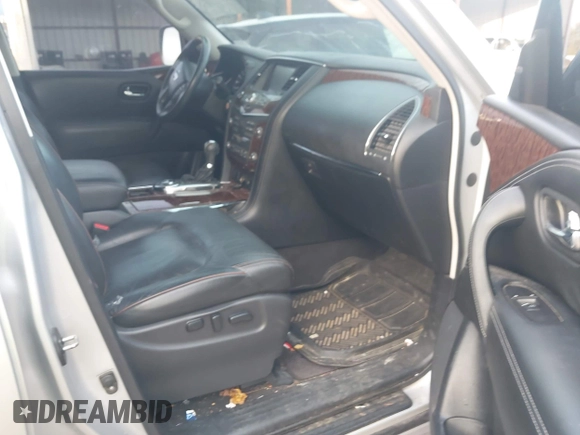 2018 Nissan Armada SV with VIN JN8AY2ND6J9057888, listed as a IAAI auction lot 41092571 with 143,263 mi miles. Bid and sale history available at carsss.com. Image 5.