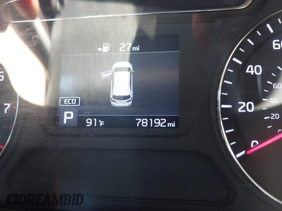 2019 Kia Sorento LX z VIN 5XYPG4A30KG510386, wystawiony jako IAAI lot #42425902 z przebiegiem 78 192 mil mil oraz . Historia ofert i sprzedaży dostępna na DreamBid. Obrazek 14.