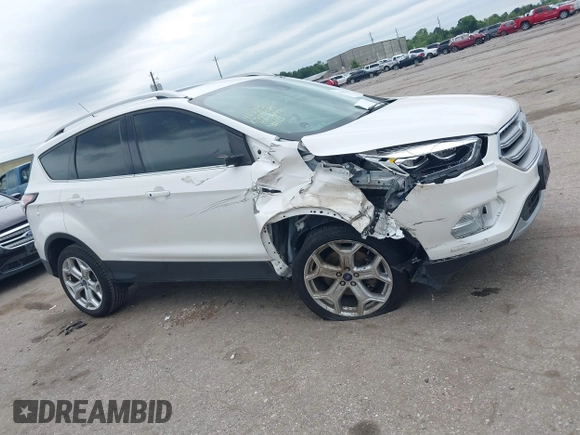2018 Ford Escape Titanium with VIN 1FMCU0J96JUD36806, listed as a IAAI auction lot 42198506 with 50,710 mi miles and . Bid and sale history available at DreamBid. Image 13.