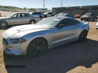2021 Ford Mustang EcoBoost with VIN 1FA6P8TH9M5107634, listed as a Copart auction lot 57331415 with 79,159 mi miles and Salvage title. Bid and sale history available at DreamBid. Image 1.