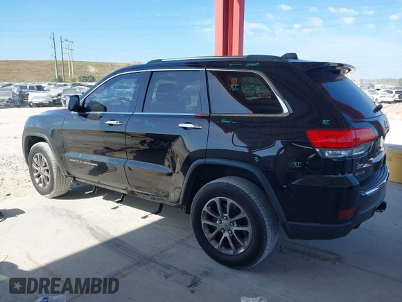 2014 Jeep Grand Cherokee Limited with VIN 1C4RJFBG8EC517456, listed as a IAAI auction lot 41893883 with 141,906 mi miles. Bid and sale history available at carsss.com. Image 15.