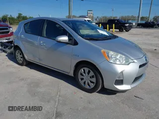 2013 Toyota Prius One with VIN JTDKDTB38D1541691, listed as a IAAI auction lot 41624374 with 159,326 mi miles. Bid and sale history available at carsss.com. Image 1.