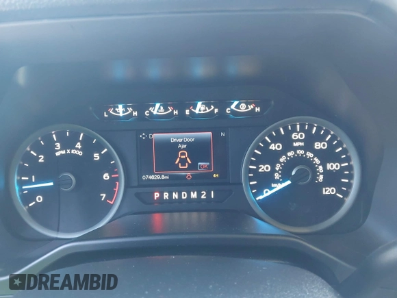2016 Ford F-150 XLT with VIN 1FTEW1EP7GKD85412, listed as a IAAI auction lot 42027004 with 74,629 mi miles and . Bid and sale history available at DreamBid. Image 7.