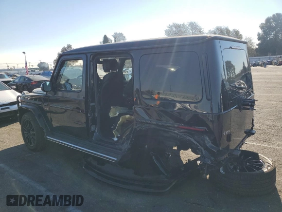 2022 Mercedes-Benz G 550 with VIN W1NYC6BJ3NX443544, listed as a Copart auction lot 86539244 with 17,618 mi miles and Salvage Title. Bid and sale history available at DreamBid. Image 2.