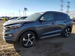 2017 Hyundai Tucson Value with VIN KM8J3CA27HU548767, listed as a Copart auction lot 83181904 with 35,314 mi miles and Salvage Title. Bid and sale history available at carsss.com. Image 1.