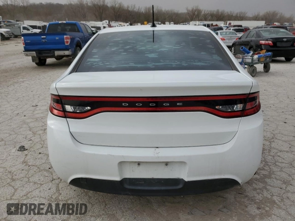 2016 Dodge Dart SE with VIN 1C3CDFAA6GD555506, listed as a Copart auction lot 49535295 with 151,607 mi miles and Clean Title. Bid and sale history available at carsss.com. Image 6.