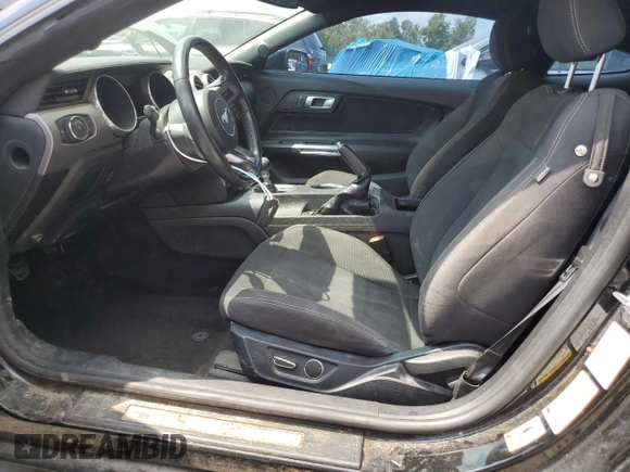 2018 Ford Mustang GT with VIN 1FA6P8CF2J5153624, listed as a Copart auction lot 55626135 with 94,206 mi miles and Salvage title. Bid and sale history available at DreamBid. Image 7.