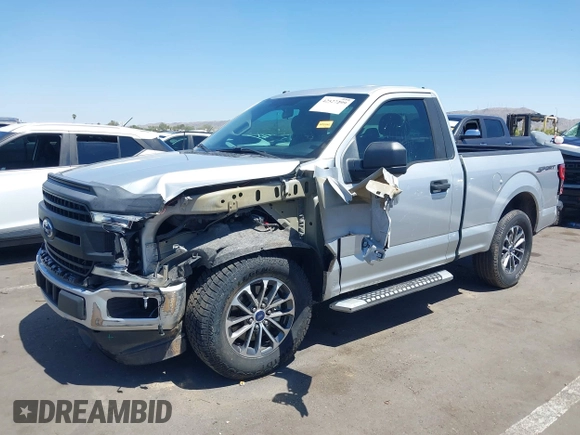 2018 Ford F-150 XL with VIN 1FTMF1CP8JKF22797, listed as a IAAI auction lot 42527299 with 50,532 mi miles and . Bid and sale history available at DreamBid. Image 17.