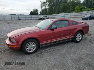 2005 Ford Mustang Deluxe с VIN 1ZVFT80N655114863, выставлен на аукционе Copart как лот 58722265 с пробегом 168 153 миль миль и Списание • Salvage title. История ставок и продаж доступна на DreamBid. Изображение 1.
