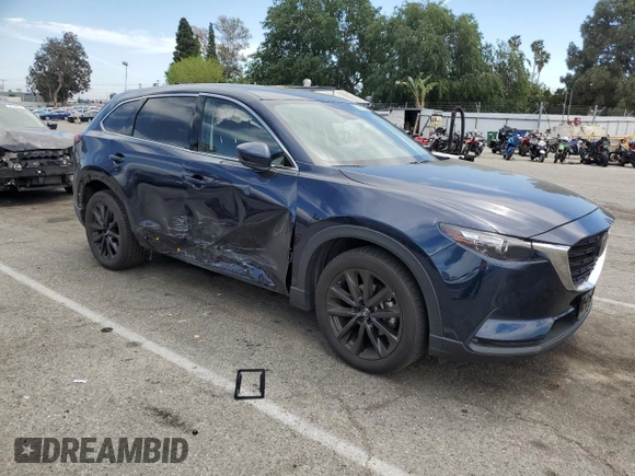 2023 Mazda CX-9 Touring Plus with VIN JM3TCBAY1P0649490, listed as a Copart auction lot 52217915 with 20,716 mi miles and Salvage title. Bid and sale history available at DreamBid. Image 4.