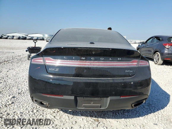 2016 Lincoln MKZ with VIN 3LN6L2G9XGR618563, listed as a Copart auction lot 74354304 with 0 mi miles and Salvage Title. Bid and sale history available at carsss.com. Image 6.