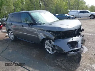 2018 Land Rover Range Rover Sport HSE with VIN SALWR2RV9JA183297, listed as a IAAI auction lot 42091132 with 79,474 mi miles and . Bid and sale history available at DreamBid. Image 1.