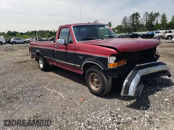 1995 Ford F-150 with VIN 1FTEF15N7SNB13223, listed as a Copart auction lot 56002595 with Not provided miles and Salvage title. Bid and sale history available at DreamBid. Image 13.