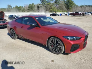 2025 BMW 4 Series с VIN WBA73DA06SCS99942, выставлен на аукционе Copart как лот 45452165 с пробегом 5 129 миль миль и Списание • Salvage title. История ставок и продаж доступна на DreamBid. Изображение 4.