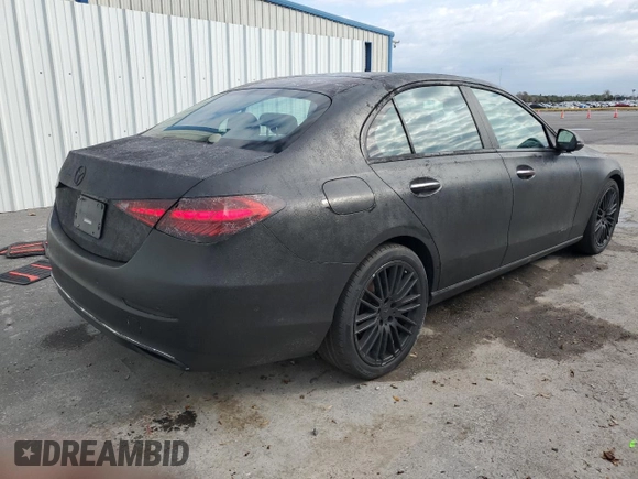 2024 Mercedes-Benz C 300 with VIN W1KAF4GB1RR177964, listed as a Copart auction lot 88363585 with 29,980 mi miles and Clean Title. Bid and sale history available at DreamBid. Image 3.