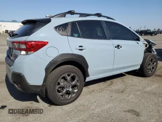 2022 Subaru Crosstrek Special Sports z VIN JF2GTHSC5NH280584, wystawiony jako Copart lot #57972645 z przebiegiem 8 385 mil mil oraz Szkoda całkowita • Salvage title. Historia ofert i sprzedaży dostępna na DreamBid. Obrazek 3.
