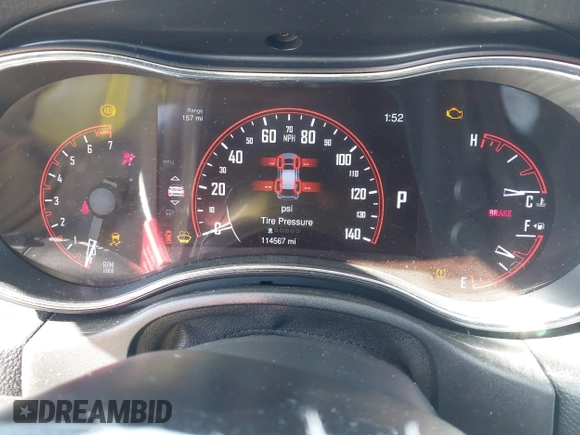 2015 Dodge Durango Limited with VIN 1C4RDJDG5FC702945, listed as a IAAI auction lot 41820005 with 114,567 mi miles and . Bid and sale history available at DreamBid. Image 7.
