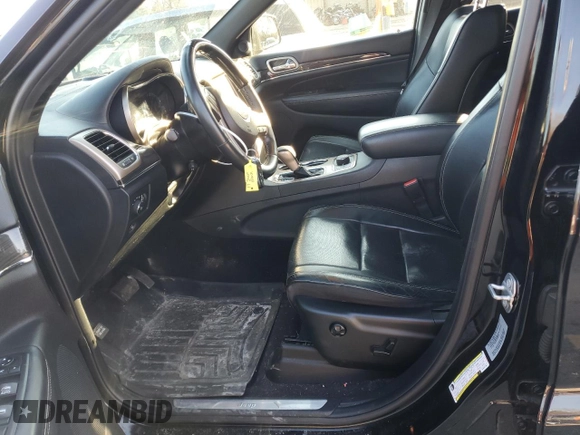 2017 Jeep Grand Cherokee Overland with VIN 1C4RJFCT5HC828780, listed as a Copart auction lot 46874965 with 90,269 mi miles and Salvage Title. Bid and sale history available at carsss.com. Image 7.