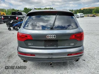2014 Audi Q7 Premium Plus with VIN WA1LMAFE2ED016382, listed as a Copart auction lot 62724155 with 122,690 mi miles and Clean title. Bid and sale history available at DreamBid. Image 6.