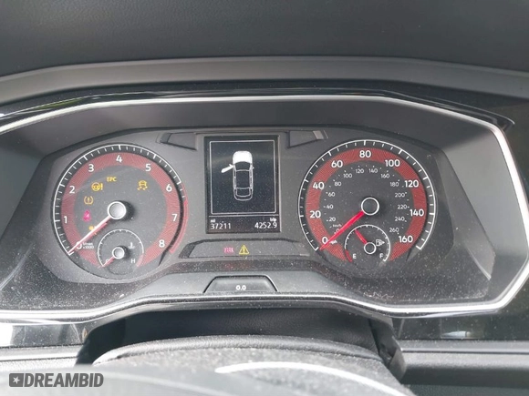 2019 Volkswagen Jetta S with VIN 3VWC57BU7KM084757, listed as a IAAI auction lot 41775071 with 37,211 mi miles. Bid and sale history available at carsss.com. Image 7.