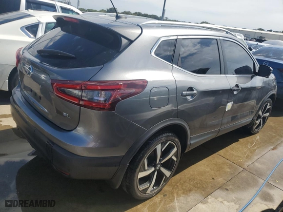 2022 Nissan Rogue Sport SL with VIN JN1BJ1CVXNW580304, listed as a Copart auction lot 74106674 with 0 mi miles and Salvage Title. Bid and sale history available at carsss.com. Image 3.