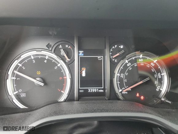 2023 Toyota 4Runner TRD Off Road with VIN JTEPU5JR5P6152839, listed as a Copart auction lot 41834815 with 33,991 mi miles and Salvage Title. Bid and sale history available at carsss.com. Image 9.