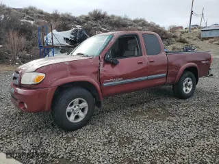 2005 Toyota Tundra SR5 with VIN 5TBBT44125S460154, listed as a Copart auction lot 45557665 with 176,257 mi miles and Salvage Title. Bid and sale history available at carsss.com. Image 1.