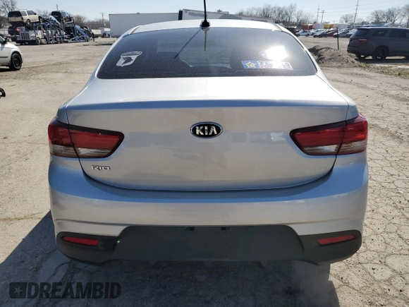 2018 Kia Rio LX with VIN 3KPA24AB2JE069190, listed as a Copart auction lot 51921505 with 73,312 mi miles and Salvage Title. Bid and sale history available at carsss.com. Image 6.