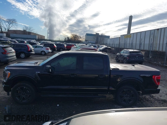 2021 Ford F-150 XL with VIN 1FTEW1EP6MFB74979, listed as a IAAI auction lot 41187461 with 59,707 mi miles. Bid and sale history available at carsss.com. Image 14.