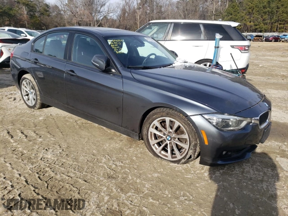2018 BMW 3 Series 320i with VIN WBA8E1G57JNU91535, listed as a Copart auction lot 41772685 with 95,933 mi miles and Salvage Title. Bid and sale history available at carsss.com. Image 4.