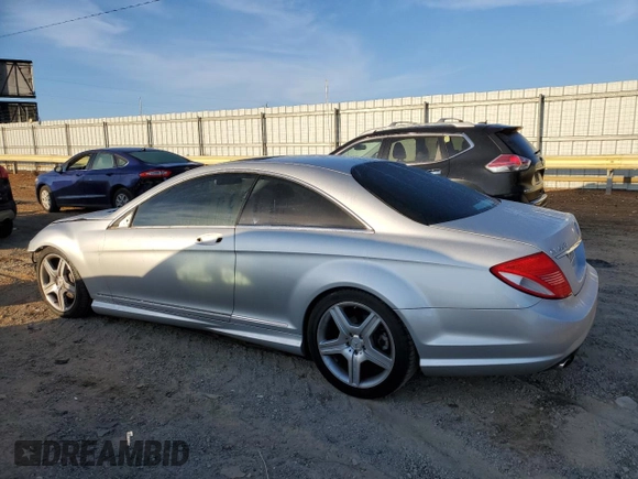 2008 Mercedes-Benz CL-Class V8 with VIN WDDEJ71X28A017420, listed as a Copart auction lot 76938484 with 81,523 mi miles and Salvage Title. Bid and sale history available at carsss.com. Image 2.