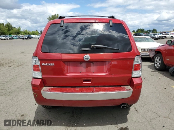 2010 Mercury Mariner with VIN 4M2CN9B7XAKJ24158, listed as a Copart auction lot 56522714 with 174,474 mi miles and Salvage title. Bid and sale history available at DreamBid. Image 6.
