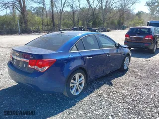 2012 Chevrolet Cruze LTZ with VIN 1G1PH5SC9C7334835, listed as a IAAI auction lot 41856465 with 160,000 mi miles. Bid and sale history available at carsss.com. Image 4.