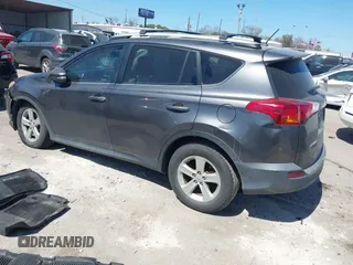 2013 Toyota RAV4 XLE with VIN 2T3WFREV1DW027808, listed as a IAAI auction lot 41772111 with 153,583 mi miles. Bid and sale history available at carsss.com. Image 3.