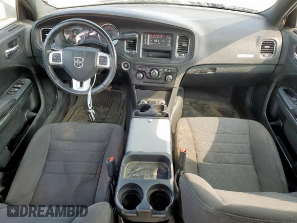 2014 Dodge Charger Police with VIN 2C3CDXAT8EH198935, listed as a Copart auction lot 58036585 with 173,702 mi miles and Clean title. Bid and sale history available at DreamBid. Image 8.
