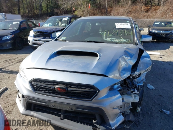 2018 Subaru WRX Premium with VIN JF1VA1C61J8800002, listed as a IAAI auction lot 41293981 with 55,787 mi miles. Bid and sale history available at carsss.com. Image 12.