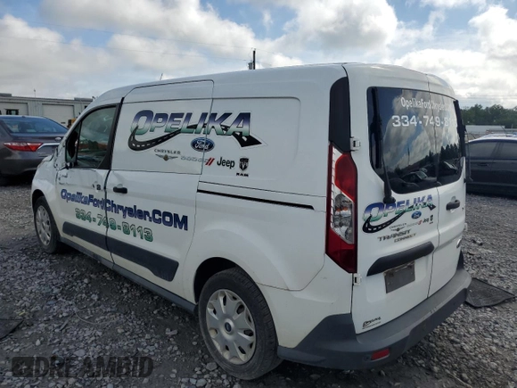 2015 Ford Transit Connect XLT with VIN NM0LS7F76F1193792, listed as a Copart auction lot 60272515 with 229,105 mi miles and Salvage title. Bid and sale history available at DreamBid. Image 2.