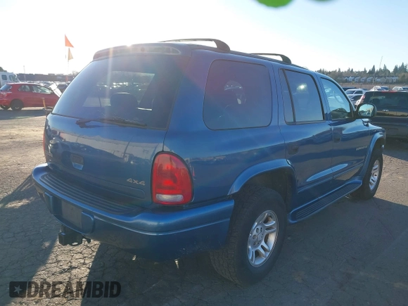 2001 Dodge Durango z VIN 1B4HS28N41F631905, wystawiony jako IAAI lot #41518198 z przebiegiem 172 272 mil mil oraz . Historia ofert i sprzedaży dostępna na DreamBid. Obrazek 4.
