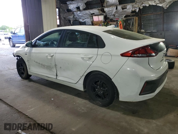 2020 Hyundai Ioniq Blue with VIN KMHC65LC4LU221107, listed as a Copart auction lot 57318345 with 141,031 mi miles and Salvage title. Bid and sale history available at DreamBid. Image 2.