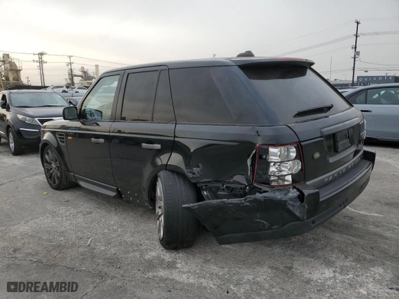 2008 Land Rover Range Rover Sport HSE with VIN SALSK25498A144557, listed as a Copart auction lot 86212534 with 97,791 mi miles and Salvage Title. Bid and sale history available at carsss.com. Image 2.