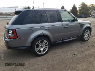 2012 Land Rover Range Rover Sport HSE Lux with VIN SALSK2D41CA745469, listed as a Copart auction lot 51197035 with 134,605 mi miles and Clean title. Bid and sale history available at DreamBid. Image 3.