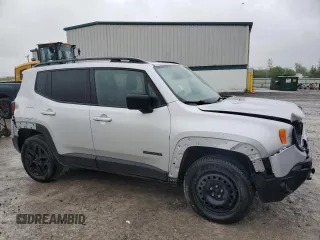 2018 Jeep Renegade Upland with VIN ZACCJBAB3JPJ14251, listed as a Copart auction lot 57760635 with 98,787 mi miles and Salvage title. Bid and sale history available at DreamBid. Image 4.