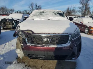 2019 Kia Sorento LX with VIN 5XYPGDA58KG475467, listed as a Copart auction lot 43527405 with 124,337 mi miles and Salvage Title. Bid and sale history available at carsss.com. Image 5.