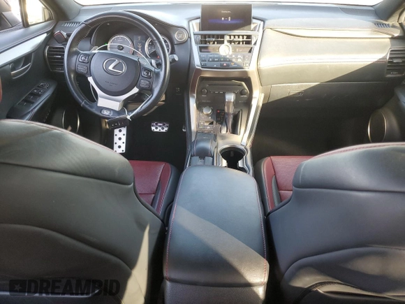 2015 Lexus NX 200t with VIN JTJYARBZXF2001005, listed as a Copart auction lot 50255945 with 97,496 mi miles and Salvage title. Bid and sale history available at DreamBid. Image 8.